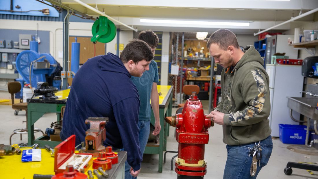 Water Environment Technologies students