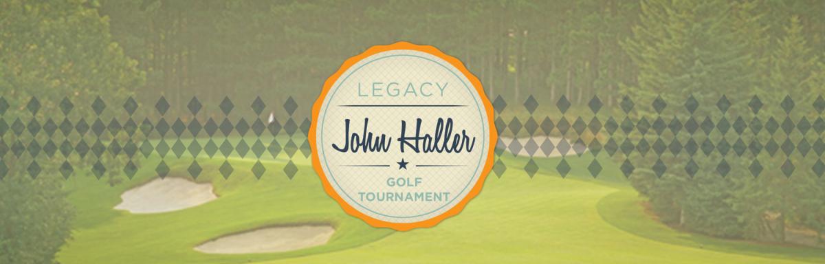 John Haller Golf Tournament Header