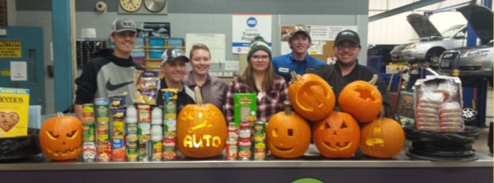 Automotives pumpkin carving