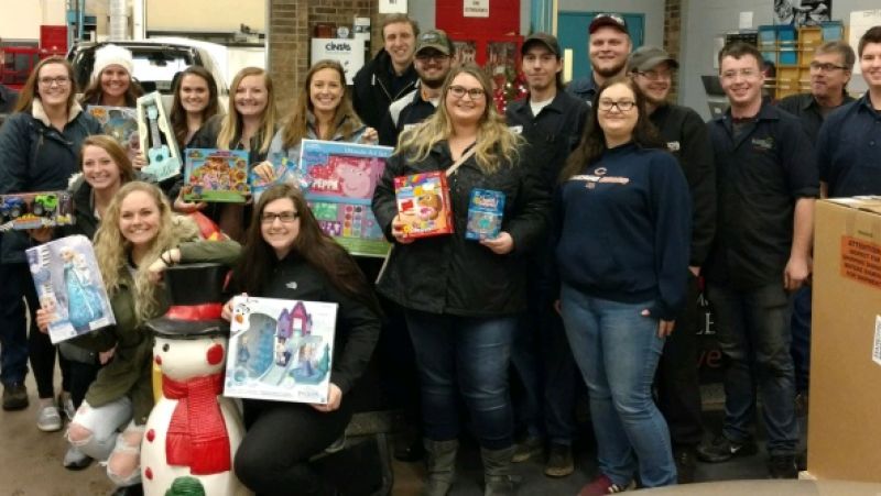 dental hygiene with toy donations