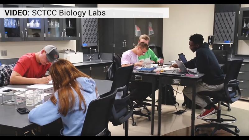 Bio Lab Video Frame