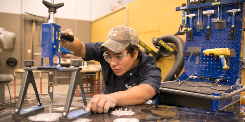 Auto body at SCTCC